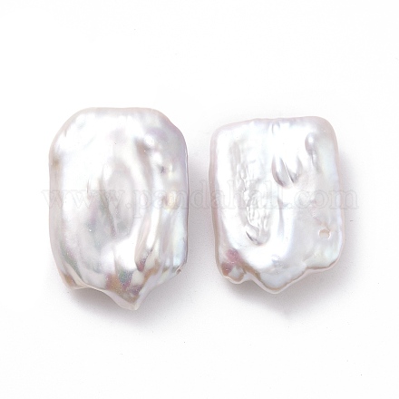 Perlas de perlas naturales keshi PEAR-P003-09-1