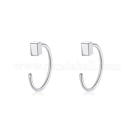 999 изящные серебряные серьги-гвоздики FS-WG1D9DE-10-1