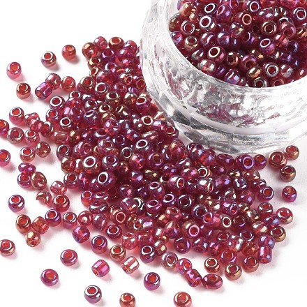 8/0 Round Glass Seed Beads SEED-US0003-3mm-165B-1