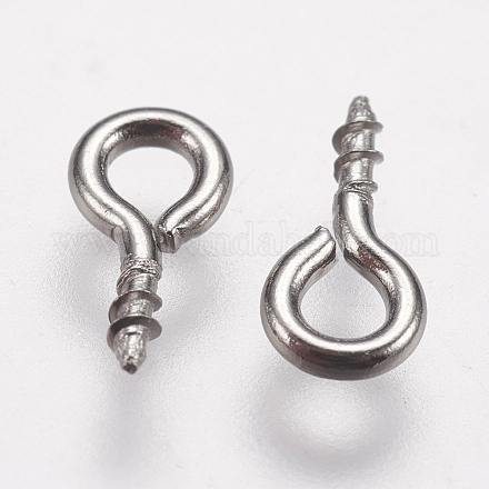 304 Stainless Steel Screw Eye Pin Peg Bails STAS-I097-077D-1