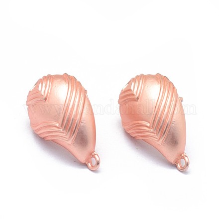Accessoires de clous d'oreilles en alliage PALLOY-F255-25MRG-1