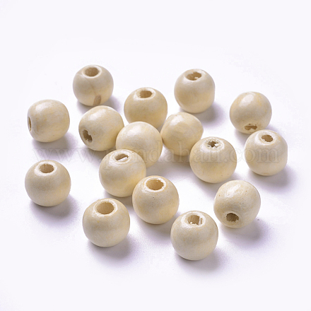 Perle di legno naturale tinte X-WOOD-Q006-12mm-04-LF-1