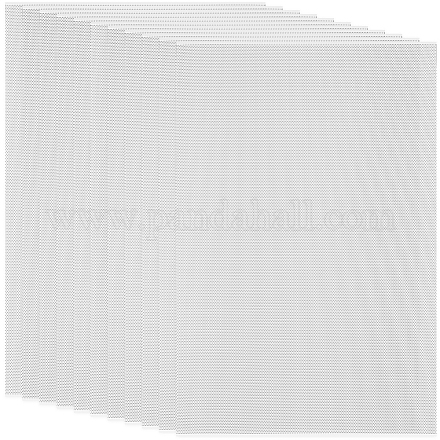 ПВХ пластиковые листы с отверстием AJEW-WH20006-262B-02-1