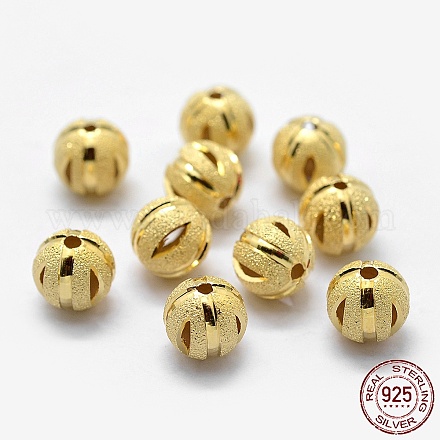 925 Sterling Silver Spacer Beads STER-K171-46G-8mm-1