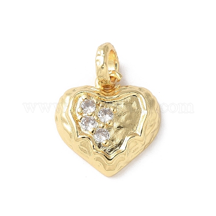 Латунные микро проложить кубического циркония подвески KK-P290-44A-G-1