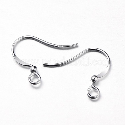 Sterling Silver Earring Hooks STER-I005-12P-1