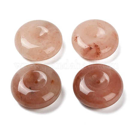 Подвески из натурального синьцзянского золотого шелка и нефрита G-G290-02B-1