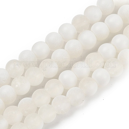 Матовое стекло треск бисер нитей X1-GLAA-U001-8mm-M07-1