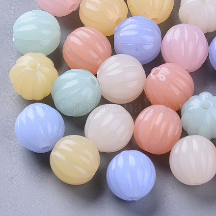 Perles en acrylique de gelée d'imitation JACR-S368-005-1