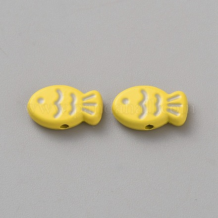 Бусины из сплава краски для выпечки FIND-CJC0017-58C-1