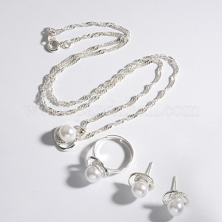 Овальные ожерелья с подвесками из сплава WG7FFA6-01-1