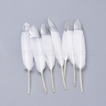 Accessori per costume in piuma placcata argento FIND-Q046-13B-S-1