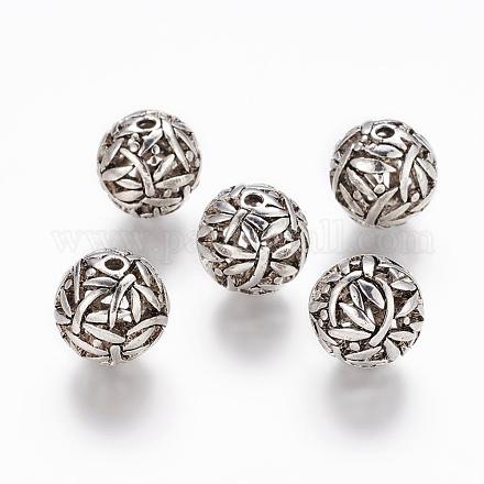 Perles en alliage de style tibétain X-PALLOY-AD-18441-AS-1