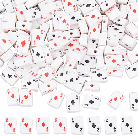 200шт бусины из полимерной глины ручной работы FIND-DC0006-49-1