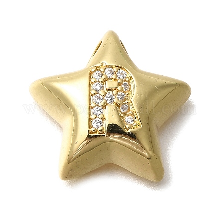 Стойки обшивки латунь микро проложить Циркон подвеску KK-I722-05G-R-1