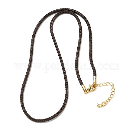 Изготовление ожерелья из плетеного нейлонового шнура толщиной 2.5 мм FIND-G095-01G-05-1