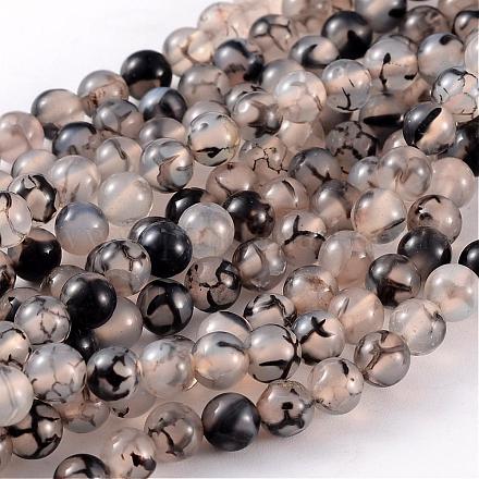 Natürliche Achat Perlen AGAT-6D-9-1
