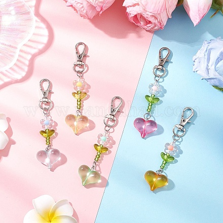 5 шт. акриловые подвесные украшения HJEW-JM03858-1