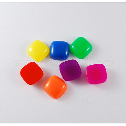 Resin Cabochons CRES-R056-12x12mm-M-1
