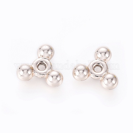 Cadmium Free & Nickel Free & Lead Free Alloy Spacer Beads PALLOY-E391-20G-NR-1