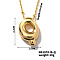 Simple and Stylish Brass Letter Pendant Satellite Chain Necklaces for Women Men, Golden, Letter Q, 16.14 inch(41cm)