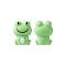 Silicone Beads, DIY Nursing Necklaces Making, Green, Frog, 25mm