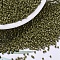 MIYUKI Delica Beads, Cylinder, Japanese Seed Beads, 11/0, (DB0371) Matte Opaque Yellow Gold Luster, 1.3x1.6mm, Hole: 0.8mm, about 100000pcs/500g