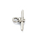 Non-Tarnish 304 Stainless Steel Toggle Clasps, Bar, Stainless Steel Color, 13.5x26x4.5mm, Hole: 3mm