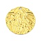 Ion Plating(IP) 304 Stainless Steel Pendants, Textured, Flat Round Charm, Real 18K Gold Plated, 30x2mm, Hole: 2mm