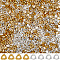 1 Box 1000Pcs Triangle Bead Metal Spacer Beads Bulk 4mm Alloy Silver Metal Smooth Flat Tiny Small Stackable Tri Shape Bead Spacers for Bracelet Necklace Beading Jewelry Making DIY Crafts
