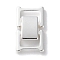 Brass Watch Band Clasps, Cadmium Free & Lead Free, Rectangle, 925 Sterling Silver Plated, 17.5x10.5x4mm