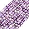 Handmade Polymer Clay Beads Strands, Disc/Flat Round, Heishi Beads, Orchid, 6x0.5~1mm, Hole: 1.5mm, about 384pcs/strand, 17.32''(44cm)