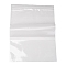 Polypropylene Zip Lock Bags, Top Seal, Resealable Bags, Self Seal Bag, Rectangle, Clear, 30x20cm, Unilateral Thickness: 2 Mil(0.06mm), Inner Measure: 30x20cm