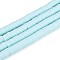 Handmade Polymer Clay Beads Strands, for DIY Jewelry Crafts Supplies, Heishi Beads, Disc/Flat Round, Sky Blue, 6x0.5~1mm, Hole: 1.8mm, about 290~320pcs/strand, 15.75 inch~16.14 inch(40~41cm)
