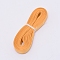 Polyester Ribbon, Flat Ribbon, Orange, 10mm