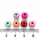 Perles acryliques craquelées opaques MACR-S370-F8mm-4