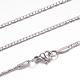 304 Stainless Steel Chain Necklaces STAS-G083-66P-1