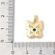 Латунные микро проложить кубического циркония подвески KK-Q030-01A-G-3