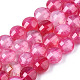 Natürliche Achat Perlen Stränge G-N326-100A-03-1