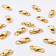 BENECREAT 10 Pcs 10x6x2.5mm Lobster Claw Clasps Clip DIY Necklace Jewelry Finding Making Accessories Fastener Hook in Bulk with 70Pcs 4 Size Jump Ring for Bracelet Ankle Jewelry Making KK-BC0001-13G-5