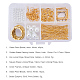 サニークルーのイヤリング作り  ミックスカラー  プラスチック箱：11x7x3cm DIY-SC0002-20-3
