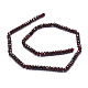 Chapelets de perles de grenat naturel G-E569-H01-2