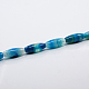 Natural Agate Beads Strands G-G304-8x20mm-08-2