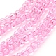 Chapelets de perles en verre craquelé X-CCG-Q001-6mm-02-2