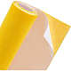 Benecreat 15.7x78.7 (40cmx2m) tela de fieltro autoadhesiva forro de estante amarillo para hacer alfombrillas de taza y decoración de cajas DIY-WH0146-04H-3