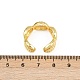 Латунные регулируемые манжеты для женщин RJEW-H256-18G-5