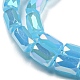 Chapelets de perles en verre imitation jade EGLA-P052-03A-01-3