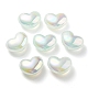 Placage uv arc-en-ciel irisé imitation gelée perles acryliques OACR-C007-08C-1