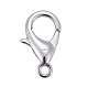 Zinc Alloy Lobster Claw Clasps X-E102-3