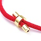 Bracelets réglables avec cordon en nylon BJEW-Z002-01G-4